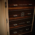 2024 OpusX Rare Black “The Best Is Yet To Come” Cabinet Humidor Macassar Drawers Closed