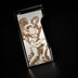 2024 LE God of Fire Never Back Down Retro Lighter White Closed