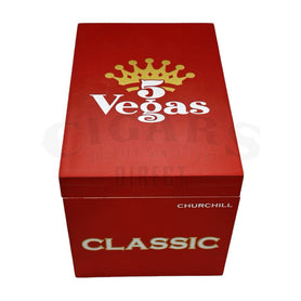 5 Vegas Classic Churchill Closed Box