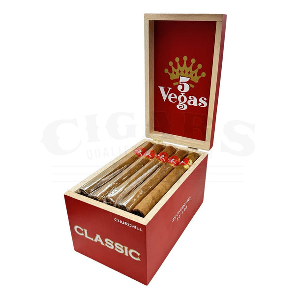 5 Vegas Classic Churchill Open Box