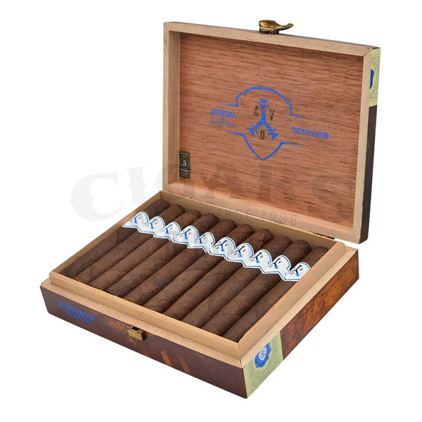 Adventura The Navigator Pinzon Robusto Open Box Angled