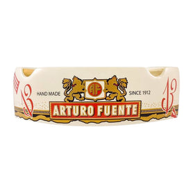 Arturo Fuente Journey Through Time White Ashtray Side View