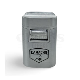 Camacho Chrome Table Top Lighter Front View