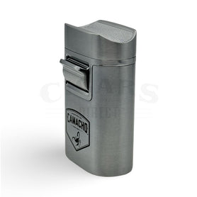 Camacho Chrome Table Top Lighter Side View