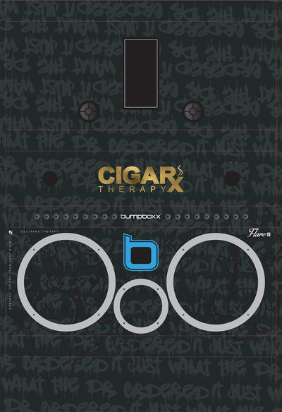 CIGARx Flare8 Black n Gold BT Bumpboxx Design