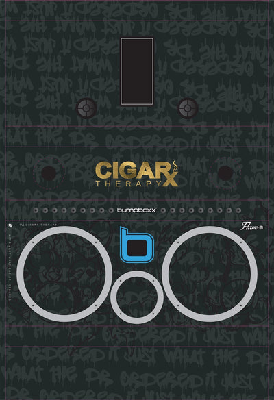 CIGARx Flare8 Black n Gold BT Bumpboxx Design