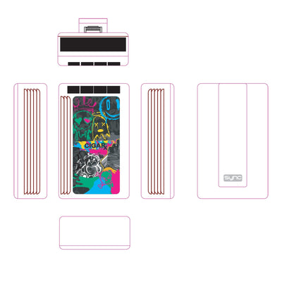 CIGARx Retro Pager Spray Can BT Bumpboxx Designs