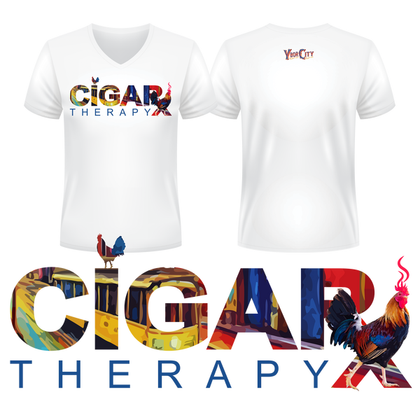 CIGARx Ybor City Festival V-Neck T-Shirt