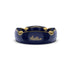 Cohiba Weller LE Blue & Gold Ashtray Side View