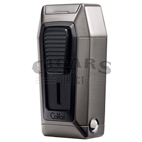 Gunmetal Colibri Quantum Lighter With V-Cutter Left Facing