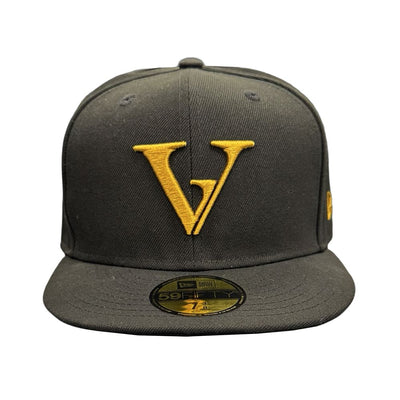 🎁 Crowned Heads La Vereda Black Fitted Hat (100% off)