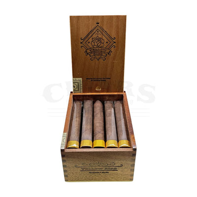 Crowned Heads Yellow Rose Open Box