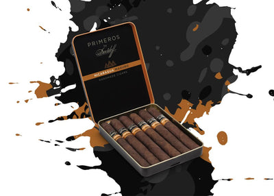 Davidoff Primeros Nicaragua Maduro Petit Panetela Splash