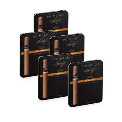 Davidoff Primeros Nicaragua Petit Panetela 5 Tins of 6