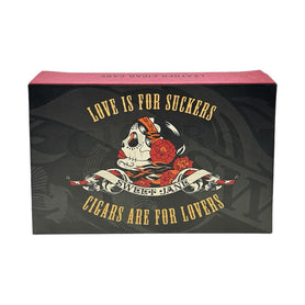 Deadwood Love is for Suckers Leather Cigar Case Box