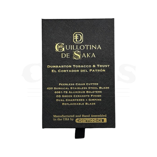 Dunbarton Guillotina De Saka Cutter - Promo Item Only Not For Sale