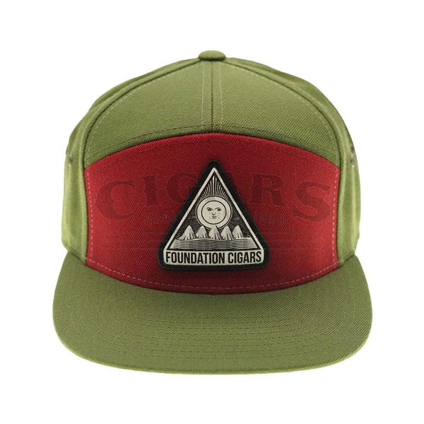 🎁 Foundation Cigars Snapback Green Hat (100% off)