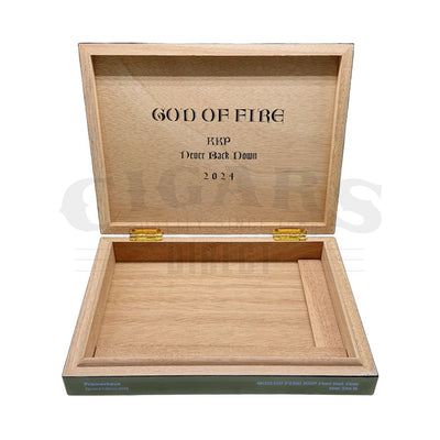 God of Fire KKP Never Back Down Gran Toro 56 Travel Humidor Only