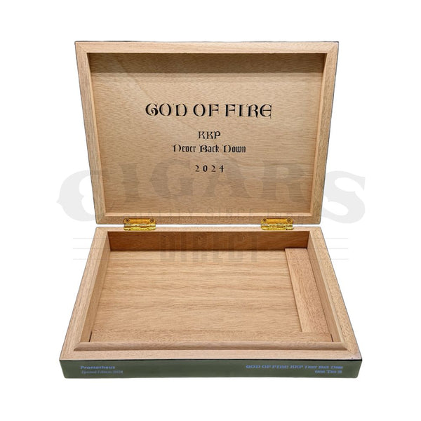 God of Fire KKP Never Back Down Gran Toro 56 Travel Humidor Only