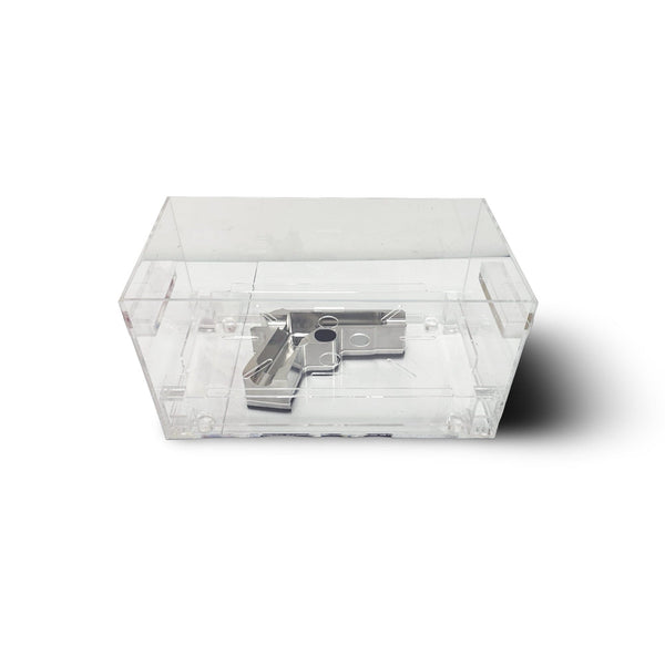 Guns & Gars 007 Stainless Steel LE Gun Shaped Ashtray and 100ct. Humidor