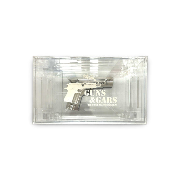 Guns & Gars 007 Stainless Steel LE Gun Shaped Ashtray and 100ct. Humidor