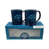 H Upmann Blue Coffee Mugs (1 Pair)