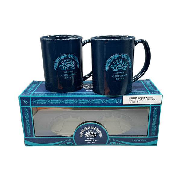 H Upmann Blue Coffee Mugs (1 Pair)