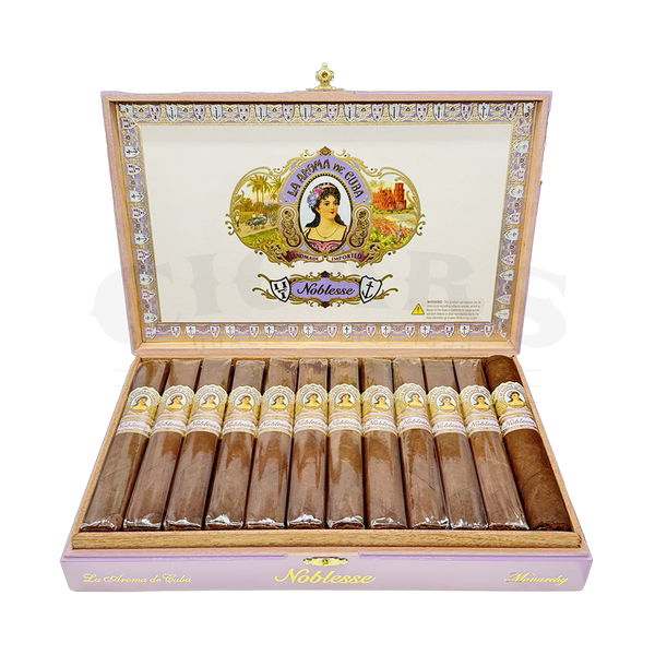 La Aroma de Cuba Noblesse Monarchy Toro Grande Open Box