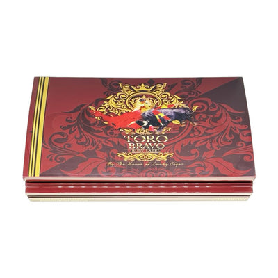 Lucky Cigar Toro Bravo Ruby Label Figurado Box Pressed Closed Box