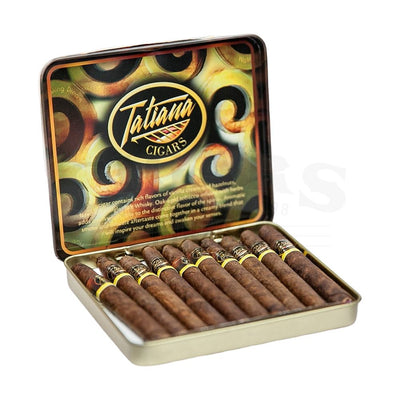 Miami Cigar Tatiana Petite Tins Walking Dream Tin of 10 Open