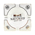 Nat Cicco White Ceramic Ashtray Top View