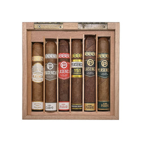 Plasencia Robusto Holiday Collection Open Box Top View