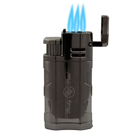 Rocky Patel The Hex Lighter Gunmetal Flame