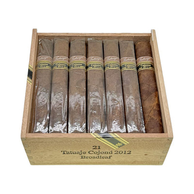 Tatuaje Cojonu 2012 2nd Edition Broadleaf Open Box