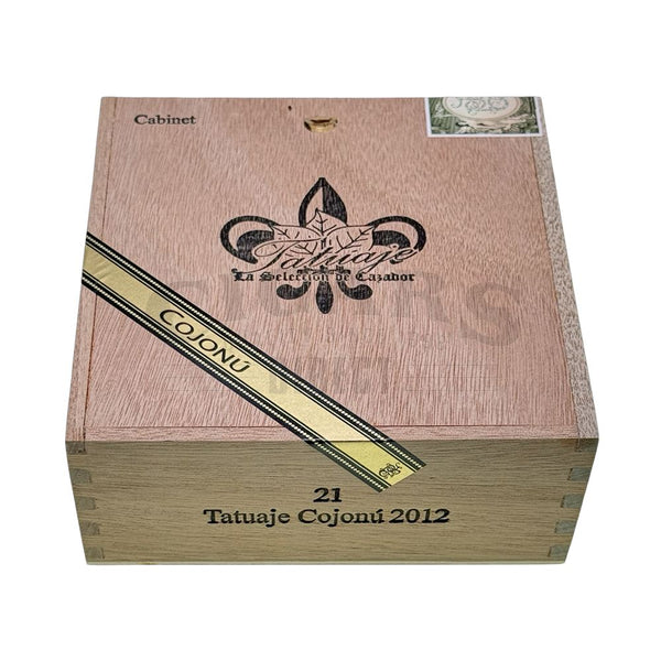 Tatuaje Cojonu 2012 2nd Edition Habano Closed Box