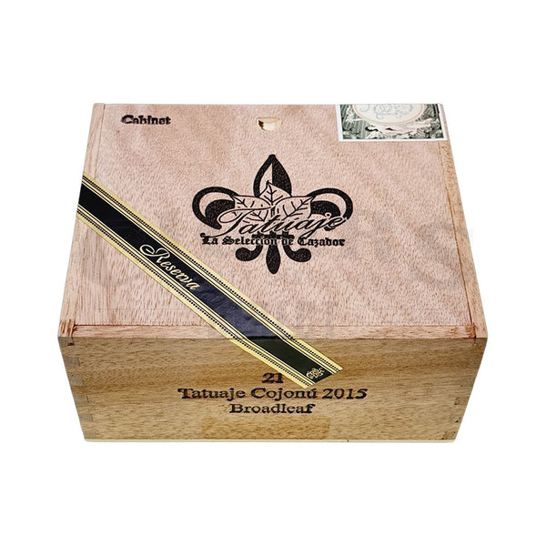 Tatuaje Nicaragua Cojonu 2015 Reserva Broadleaf Robusto Gordo Closed Box