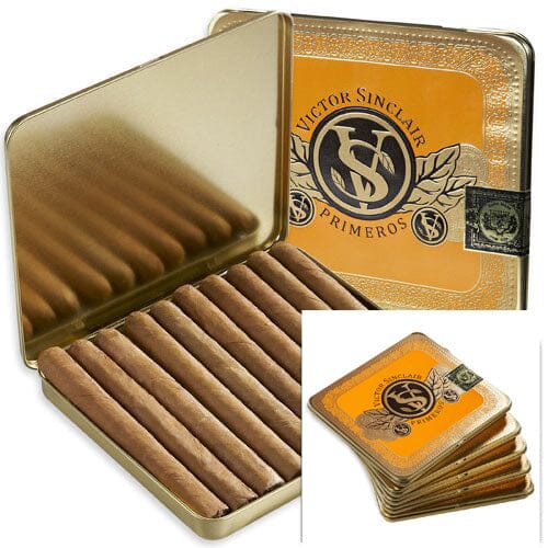 Victor Sinclair Primeros Tins (Cigarillos) Open