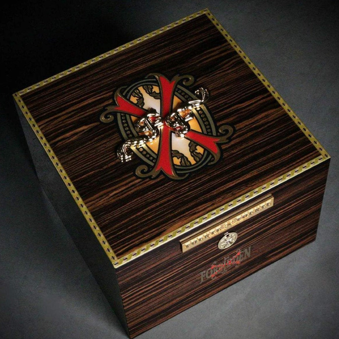 Buy Arturo Fuente Cigars Online At Discount Prices Save   Arturo Fuente Aged Selection 2018 Macassar Stairway To Heaven Humidor Only Top 2048x 