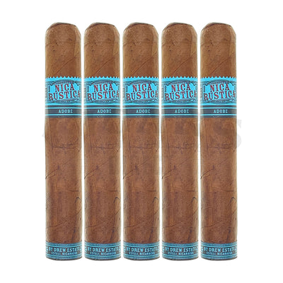 Drew Estate Nica Rustica Adobe Gordo 5 Pack