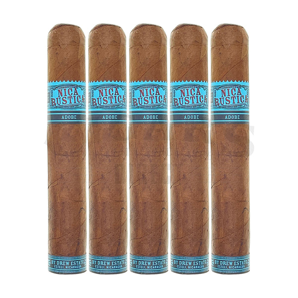 Drew Estate Nica Rustica Adobe Gordo 5 Pack