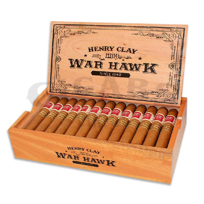 Henry Clay War Hawk Robusto Box Open