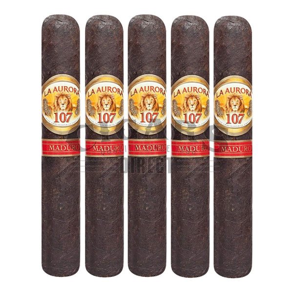 La Aurora 107 Maduro Toro 5 Pack