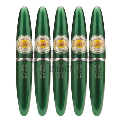 La Aurora Preferidos Emerald No.2 Tubes 5 Pack