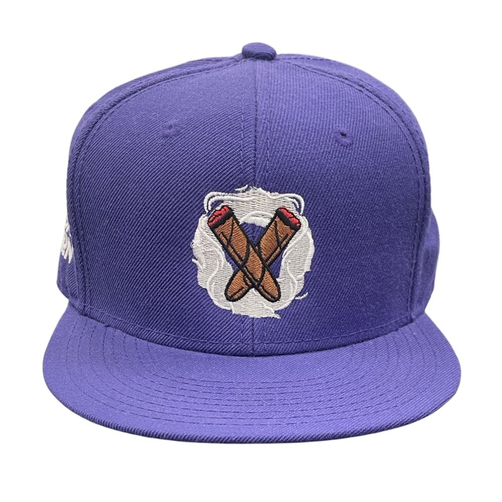 BuyCigar Pxrn Logo Purple SnapBack Hats Online